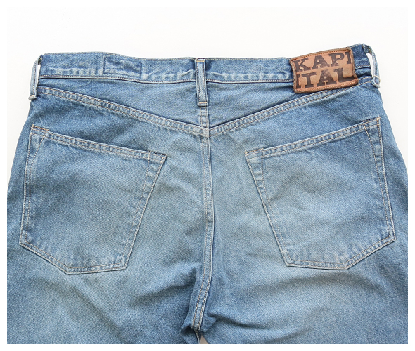 KAPITAL キャピタル パンツ メンズ 14ozデニム 5P モンキーCISCO