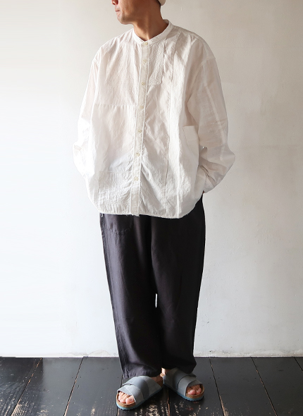 KAPITAL（キャピタル） シャツ メンズ レディース 綿×リネン パッチ