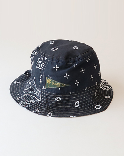 KAPITAL ハット Kapital 10oz Hickory Old Man and the Sea HAT (Soft Crush