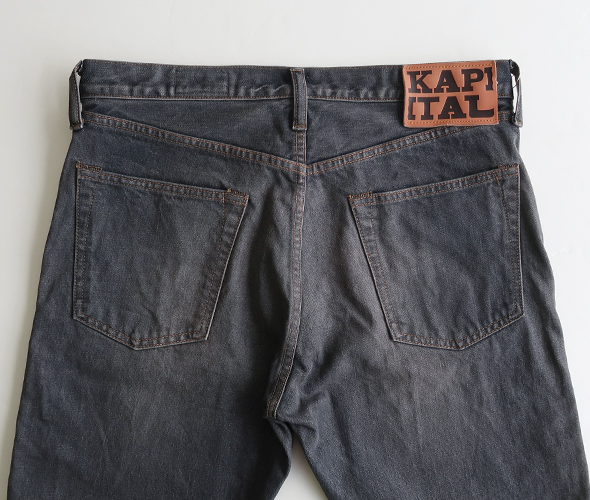 KAPITAL（キャピタル） パンツ メンズ レディース 14ozブラックデニム