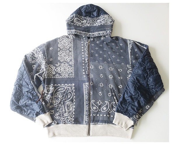 KAPITAL（キャピタル） ブルゾン メンズ レディース 裏毛バンダナ柄