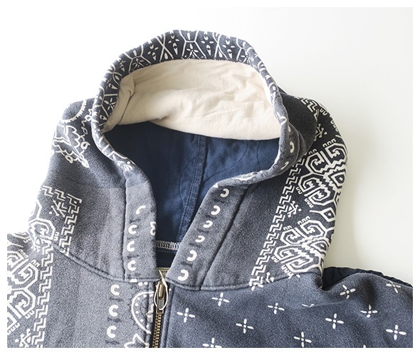 KAPITAL（キャピタル） ブルゾン メンズ レディース 裏毛バンダナ柄