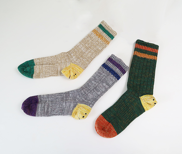 KAPITAL（キャピタル） ソックス レディース 60本 杢 IVY RAINBOWY