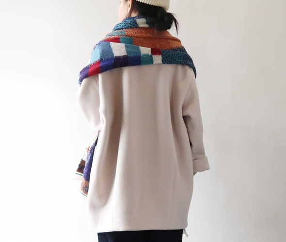 KAPITAL（キャピタル） マフラー メンズ レディース 縮絨ウール 村ギャ