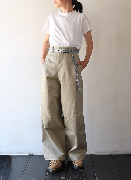 キャピタル　KAPITAL トグル付き　トラウザーズ　パンツ　サイズ0 XS KAPITAL キャピタル パンツ レディース 36/2ウエポンZOOT