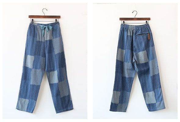 KAPITAL キャピタル ダマスク柄フリースイージーパンツ Pants | KAPITAL