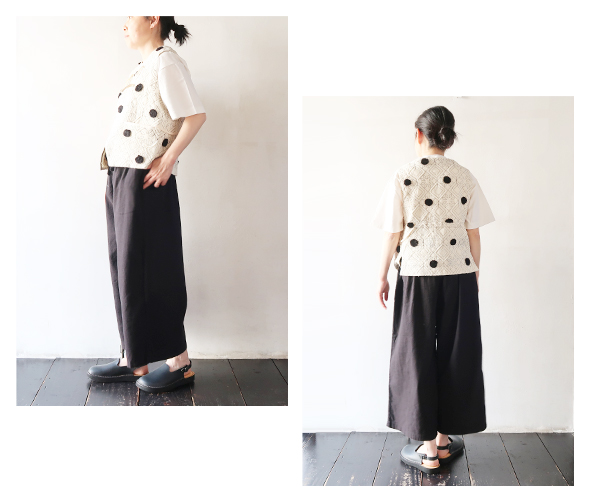 TIGRE BROCANTE ティグルブロカンテ パンツ レディース コットン