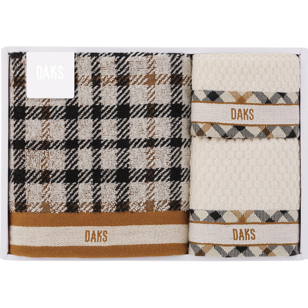 DAKS DAKS ダックス フェイスタオル2枚セット : ギフトハウス