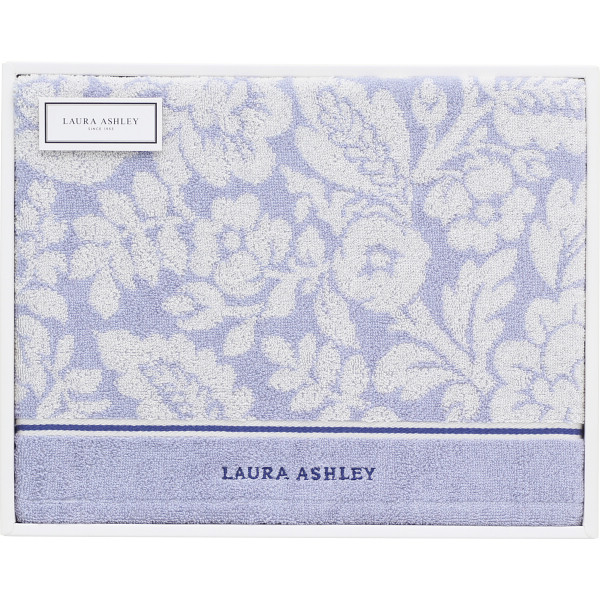 LAURA ASHLEY  ローラアシュレイ　バスタオル2枚セット LAURA ASHLEY ローラ アシュレイ フェイスタオル2枚セット