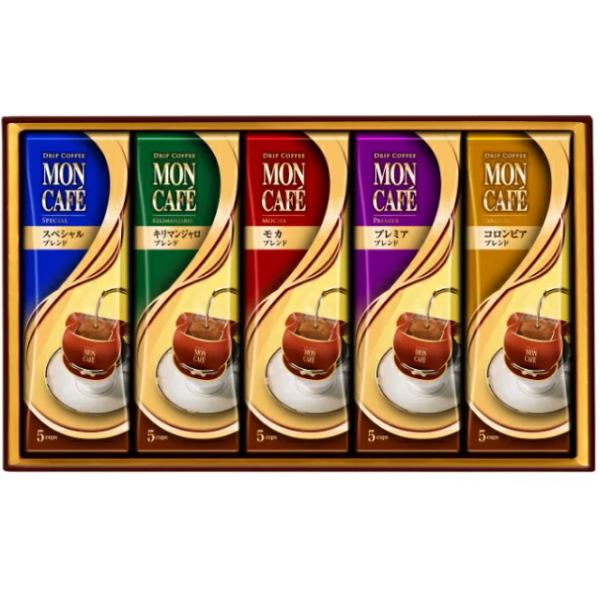 MON CAFE モンカフェ ドリップコーヒー MCS-50D : ギフトハウスタカノ