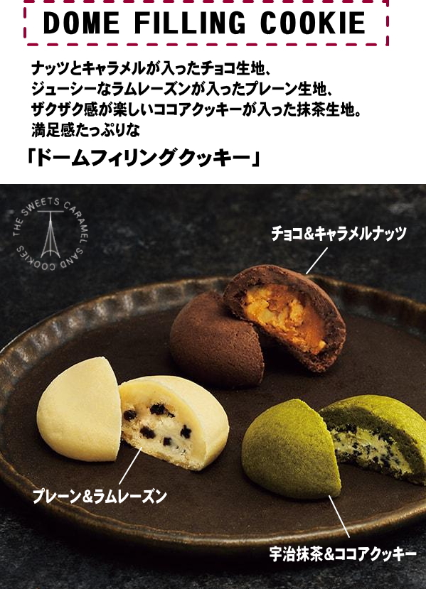 THE SWEETS ザ・スウィーツ ドームフィリングクッキー（9個）DF-2618