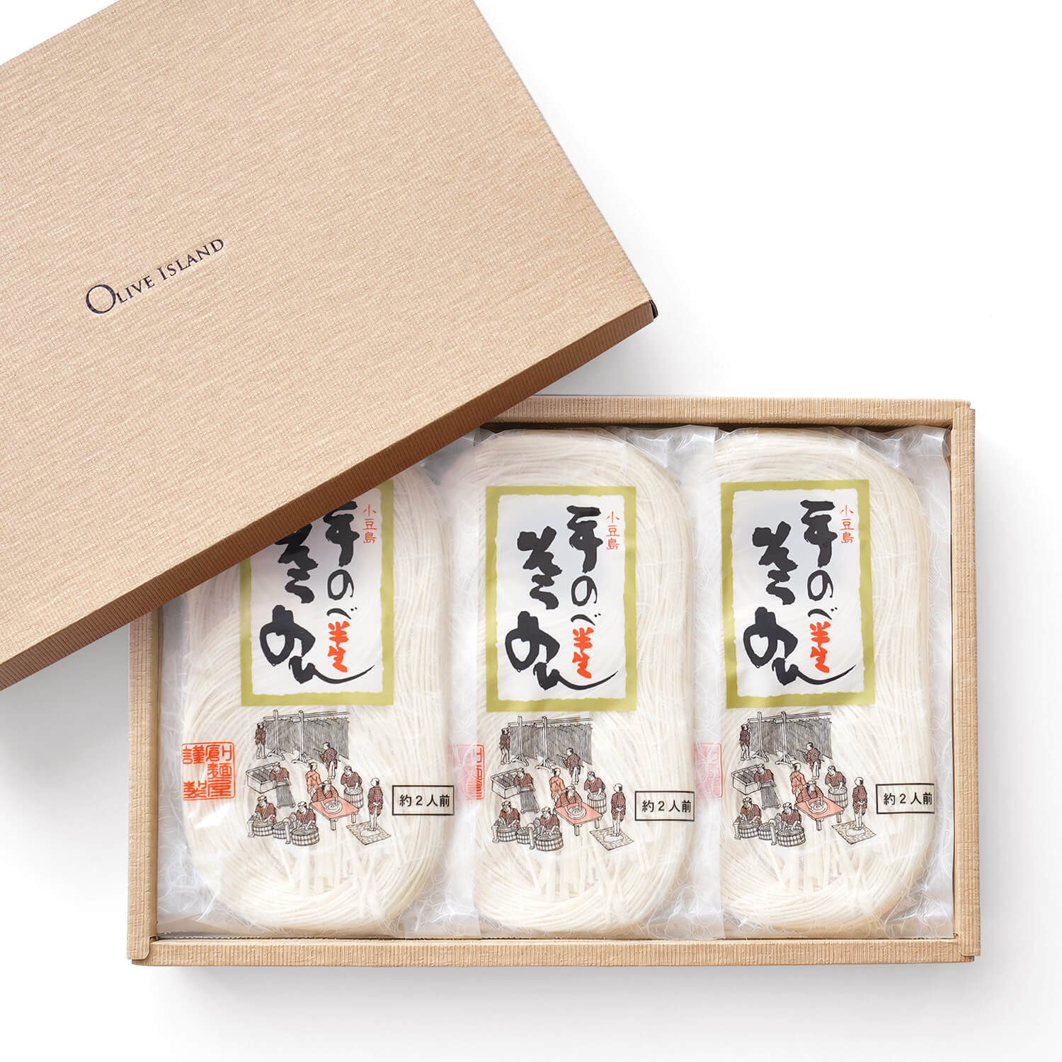 【専用ギフト箱入り】創麺屋 小豆島手延べ半生そ...の詳細画像1