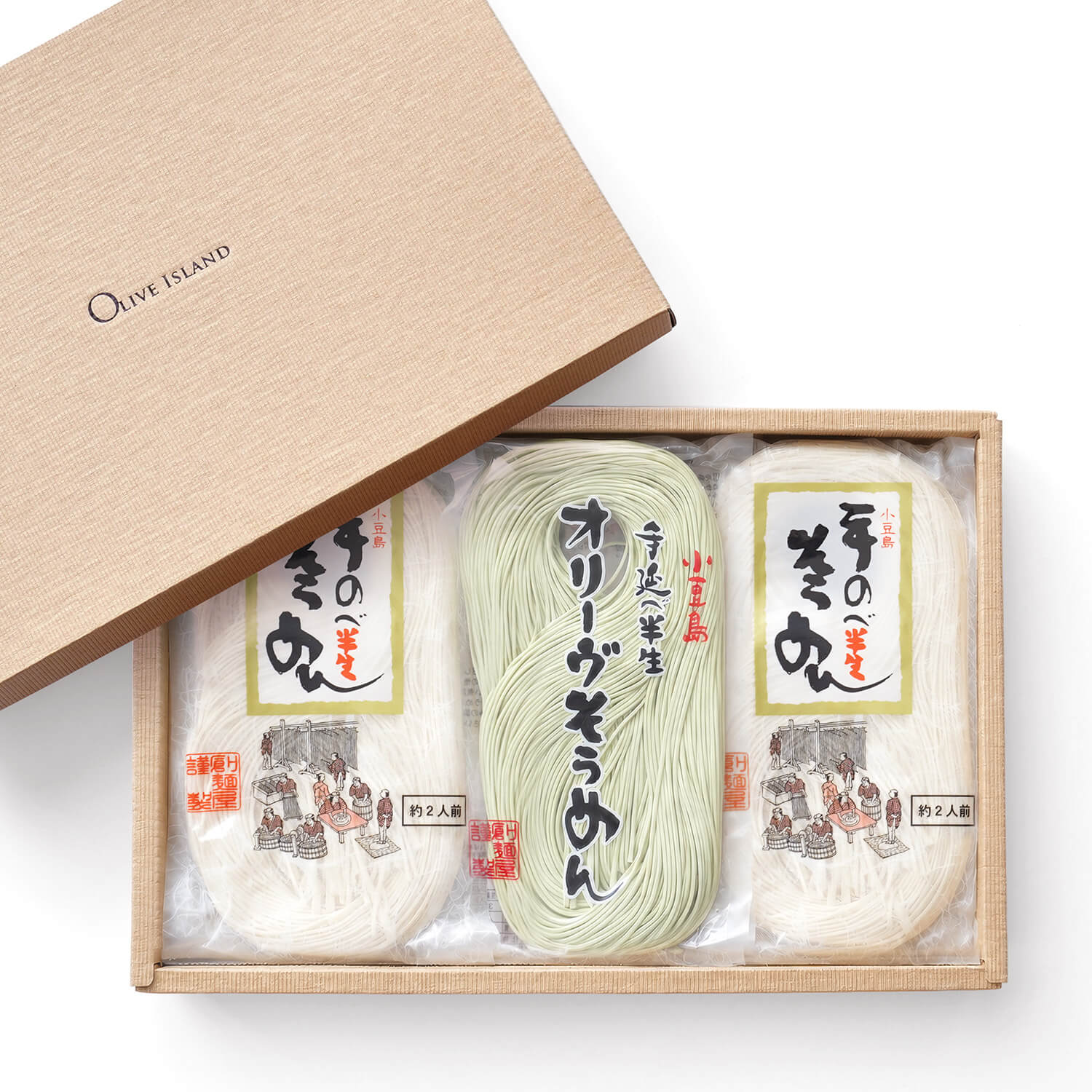 【専用ギフト箱入り】創麺屋 小豆島手延べ半生 ...の詳細画像1