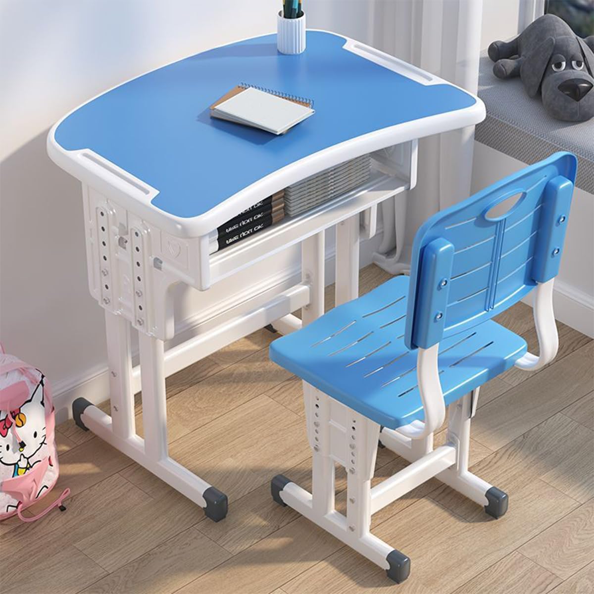 学習机　学校机　机椅子セット　作業台 Amazon.co.jp: 学習机 子供用学習机セット 65cm大型デスクトップ