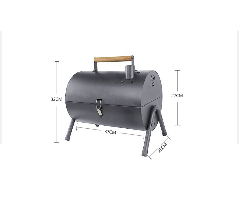 バーベキューコンロ バーベキューグリル 卓上 ドラム缶 BBQ