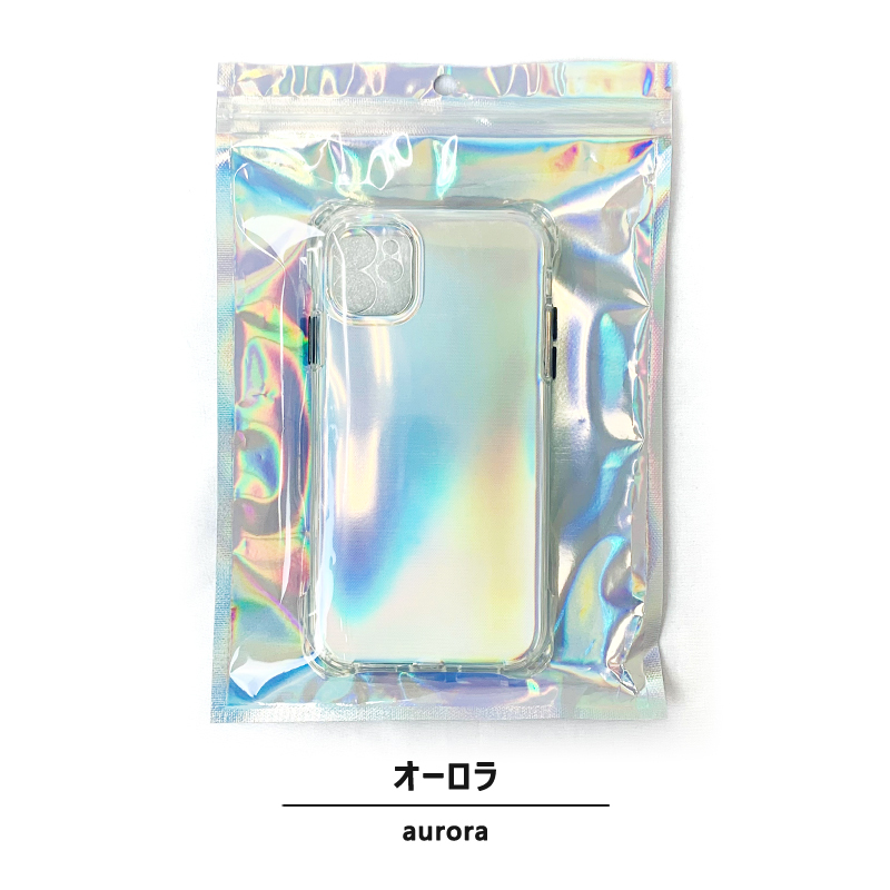 iPhone11 スマホケース ソフト オーロラ クリア ストラップ 花 フラワー ハート ケース ショルダー パールチェーン かわいい 人気 |  | 01