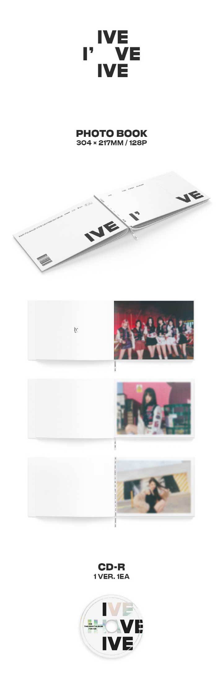 4/28 韓国発売】【予約】IVE アイヴ THE 1ST ALBUM 【I've IVE