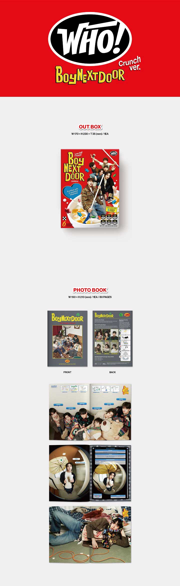 5/30 韓国発売】【予約】BOYNEXTDOOR ボーイネクストドア 1ST