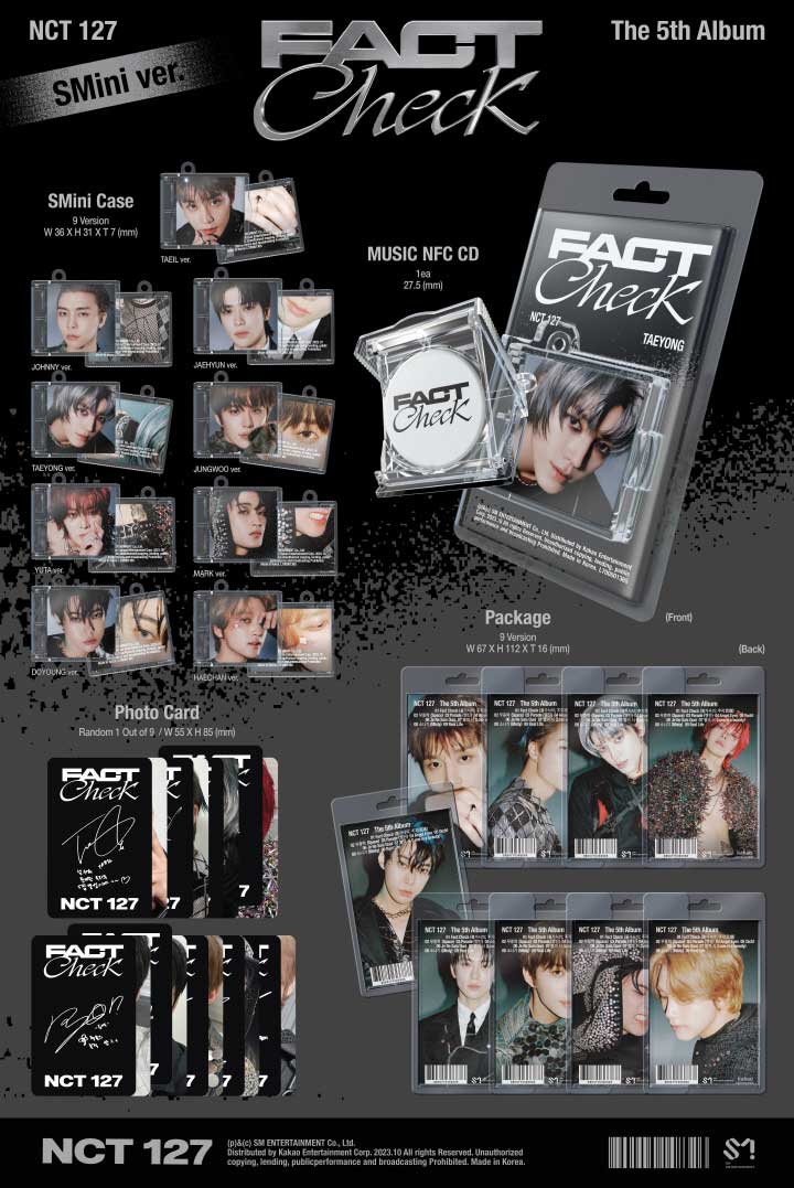 NCT127 Fact Check アルバム QR ver - K-POP