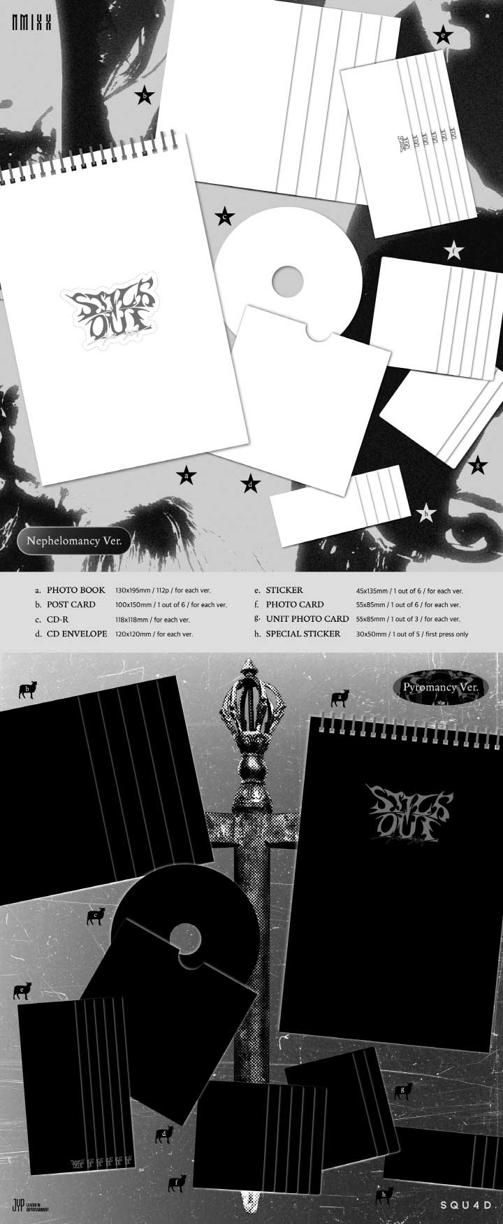 8/19 韓国発売】NMIXX エンミックス 3RD EP ALBUM Fe3O4: STICK OUT 3