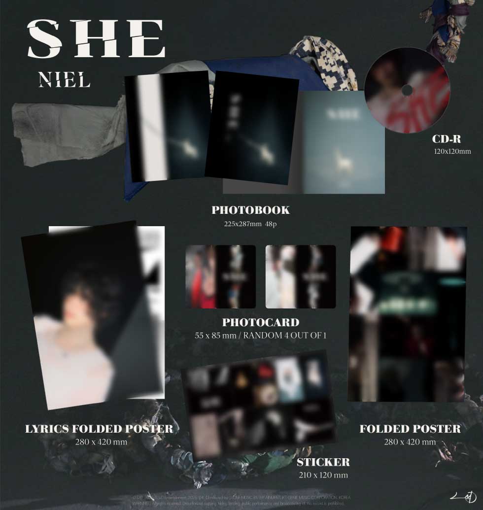 11/28 韓国発売】【予約販売】Niel ニエル 3rd MINI ALBUM 【A