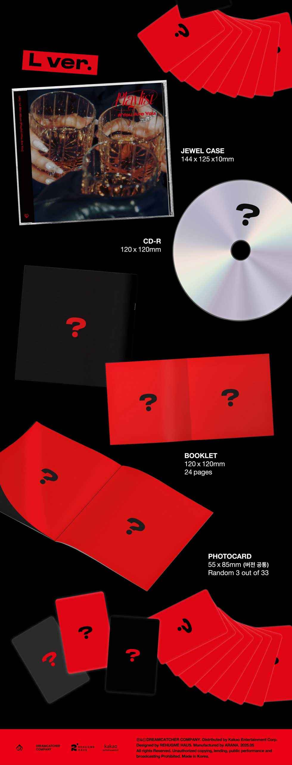 25/5/29 韓国発売】UAU ユアユ Playlist You Are Normal Edition ジユ