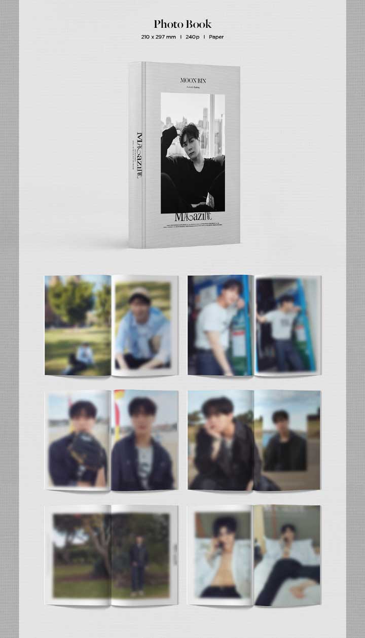 11/4 韓国発売】【予約】MOON BIN ムンビン 2022 OFFICIAL PHOTO BOOK