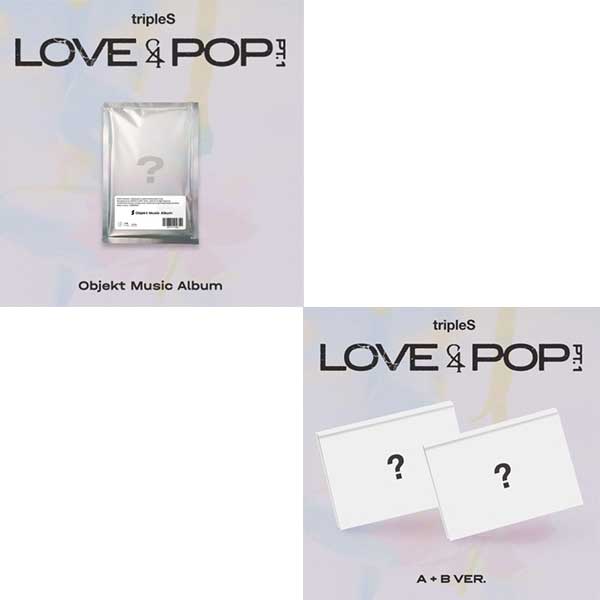 26/6/2 韓国発売】3種セット】tripleS トリプルエス MINI ALBUM LOVE