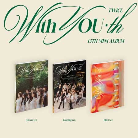 【2/23 韓国発売】予約【3種セット】【初回限定ポスター丸めて】TWICE トゥワイス 13TH MINI【With YOU-th】13集 ミニ  アルバム JYP 韓国音楽 送料無料 : cd-240112-tw1-set : takaranoshima Yahoo!店 - 通販 -