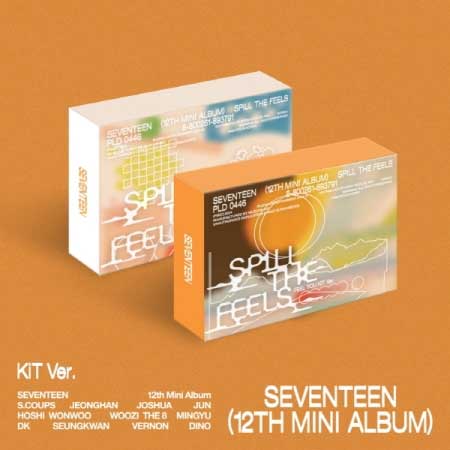 seventeen シリアル SPILL THE FEELS 未使用　10枚 10/14 韓国発売】SEVENTEEN セブンティーン 12TH MINI SPILL THE