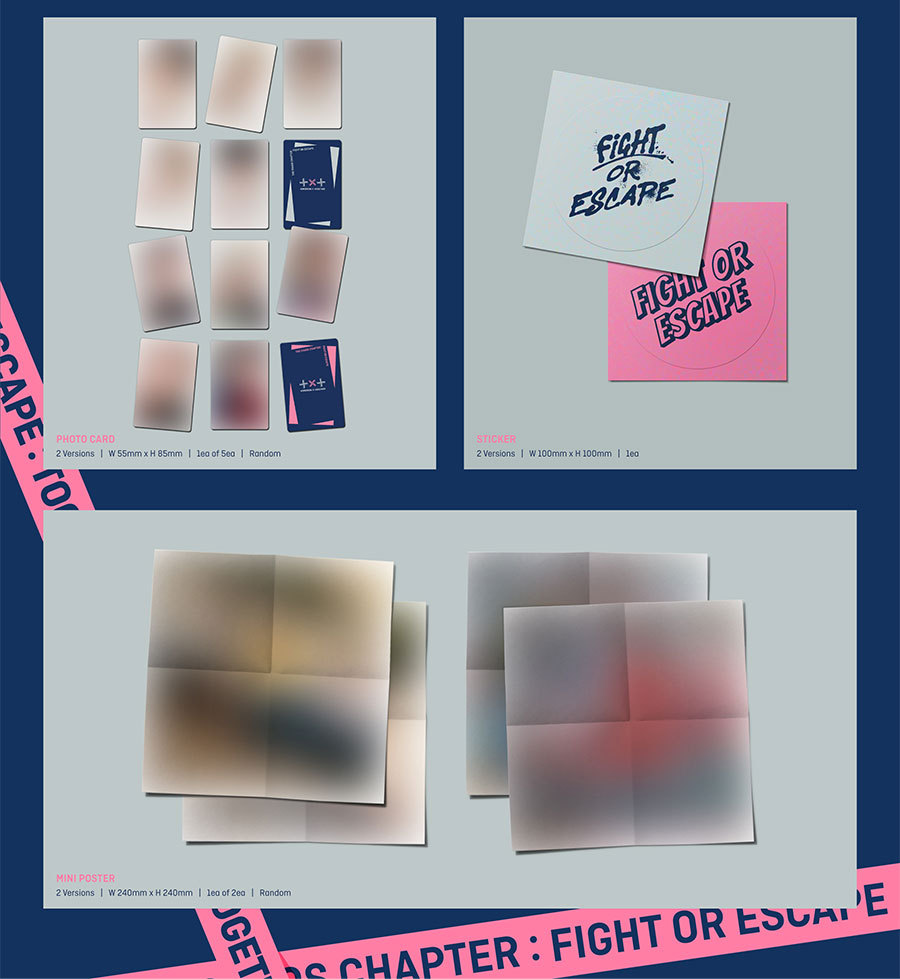 8/18発売】【予約販売】【メール便】【TOGETHER ver】2種選択 TXT 混沌