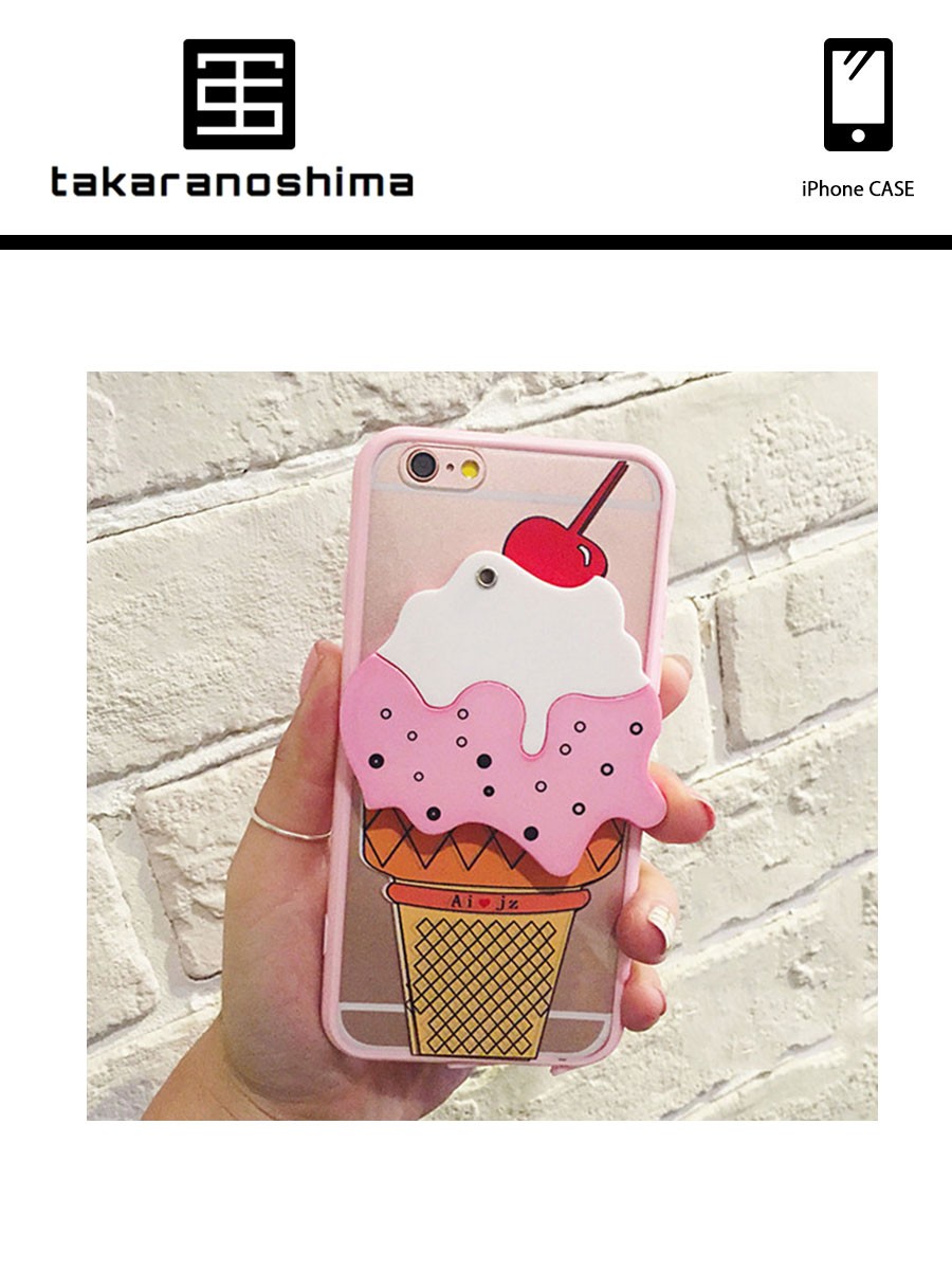 アイフォン ケース カバー スマホ ケース Icecream Sweets Mirror Iphoneケース アイスクリーム ソフトクリーム スイーツ ミラー 鏡 ピンク Ts Km Case 021 Takaranoshima Yahoo 店 通販 Yahoo ショッピング