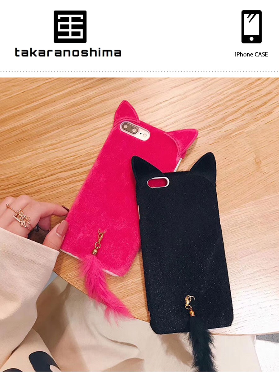 アイフォン ケース カバー スマホ ケース Iphone Case Cat Tale Iphoneケース 猫 ねこ ネコ キャット 猫耳 尻尾 ふわふわ Ts Km Case 046 Takaranoshima Yahoo 店 通販 Yahoo ショッピング