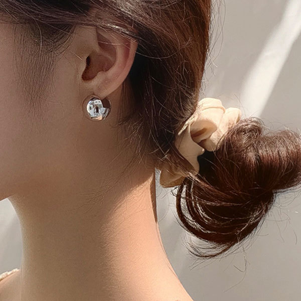 Silver 925 Earrings ピアス イヤリング シルバー 925 ラウンド 丸