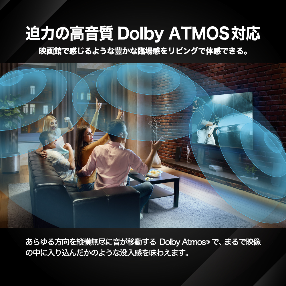 BLUEWIDE 65V型 4K HDR Google TV 液晶 テレビ チューナーレス