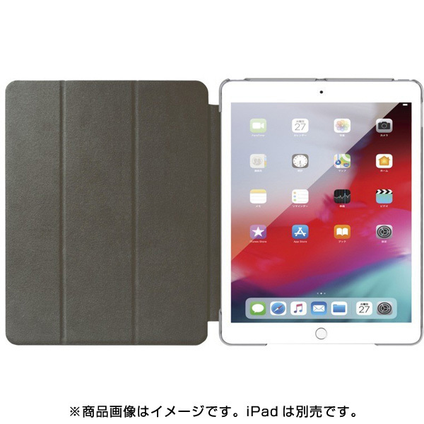 iPad Air2 Air1 iPad ソフトカバー 3つ折りスタンド レッド - iPad 