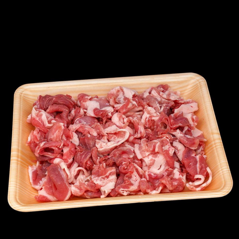 切り落とし1、2kg×2と細切り1、2kgのセット 飛騨豚 国産 豚肉 切り落とし 1kg (500g×2パック) 小間切れ肉