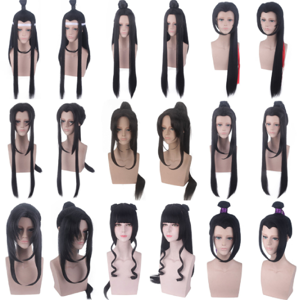 時代劇 ポニーテール ブラック ウィッグ かつら コスプレ 変装仮装