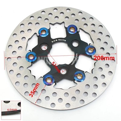 並行輸入品】フローティングブレーキローターディスクブレーキ 200mm 6