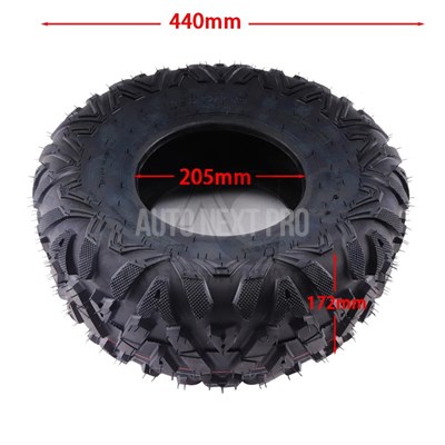 8インチチューブレスタイヤ 19x7-8リア 18x9.50-8 kart atv バイク 