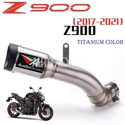 【並行輸入品】カワサキZ900 2017-2021用カーボンエキゾーストパイプ 改良 統合シリーズ モーターバイク 二輪エキゾーストの画像