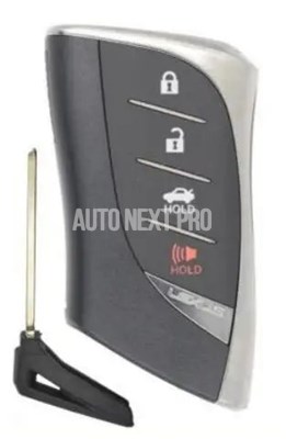 keyecu-smartリモートキーフォブ hyq14fbf p n: 8990h-06010 fsk 2018 2019 2020 lexus ls500 ls500h es250 es300h es350 2021 mhz その他バイクパーツ・アクセサリー用品
