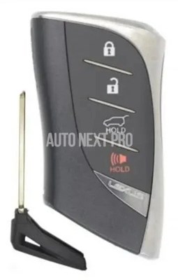 keyecu-smartリモートキーフォブ hyq14fbf p n: 8990h-06010 fsk 2018 2019 2020 lexus ls500 ls500h es250 es300h es350 2021 mhz その他バイクパーツ・アクセサリー用品