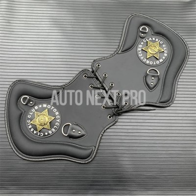 並行輸入品】バイク 二輪用汎用ヒートサドルシールド PUレザー