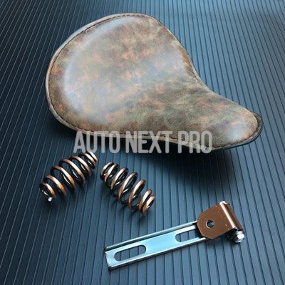 並行輸入品】レトロ バイク サドルシート オレンジ 黒 ソロシート 3つ 並行輸入品】レトロ バイク サドルシート オレンジ 黒 ソロシート 3つ