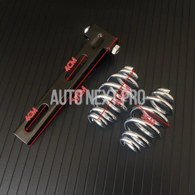 並行輸入品】レトロ バイク サドルシート オレンジ 黒 ソロシート 3つ