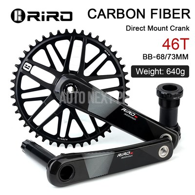 並行輸入品】Riro-カーボンロードバイククランク ボトムブラケット