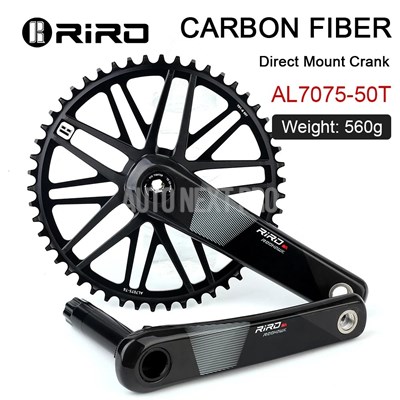 RIRO中華カーボンクランク 170mm 並行輸入品】Riro-カーボンロードバイククランク ボトムブラケット
