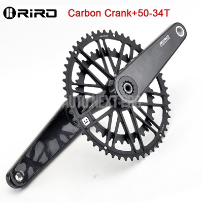 並行輸入品】RIRO-カーボンロードバイクチェーンリング バイククランク