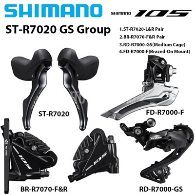 並行輸入品】Shimano-ディレイラーブレーキキャリパーグループ 2x11